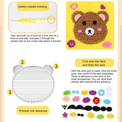 Creative Sewing Kit 🎨✂️ – Stitch, Learn & Play at Home! (Buy 1 Get 1 FREE)