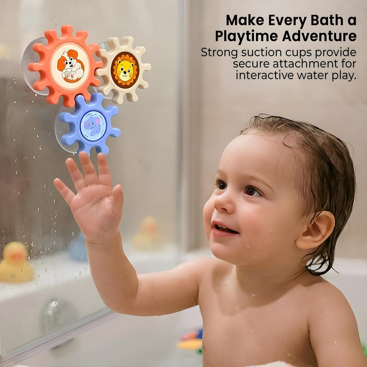 Kids Animal Gear Spinner Toy – Cute Cartoon Sensory Spinning Toy