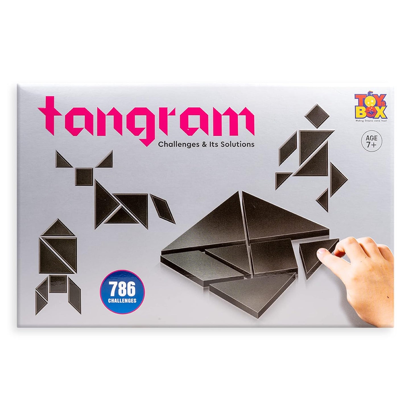 Tangram Puzzle-Educational Puzzle Game (7 Pieces & 786 Patterns)