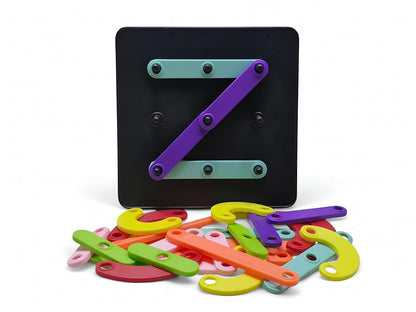 Alpha Numeric Puzzle - Alphabet Construction Puzzle Toys For Kids - Multi Activity Toys For Age Group Of 3 To 5 Year