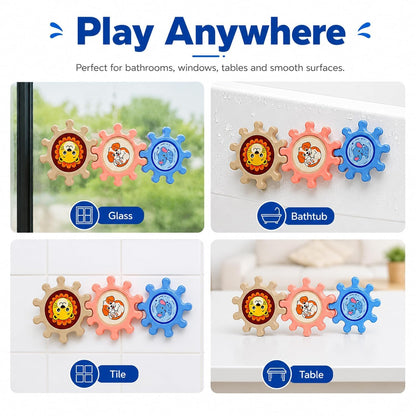 Kids Animal Gear Spinner Toy – Cute Cartoon Sensory Spinning Toy
