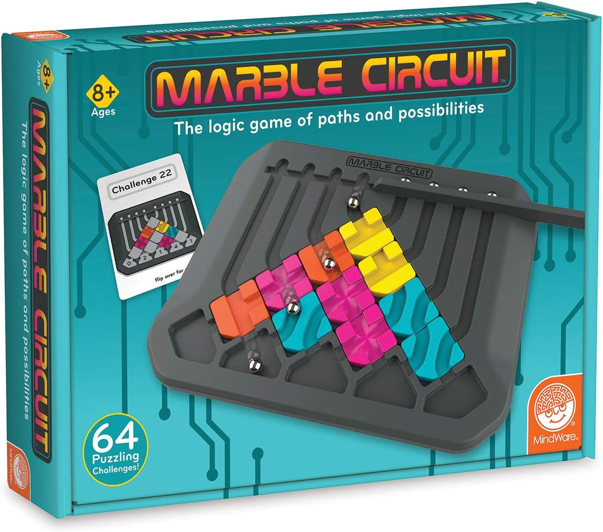 🧠 Brainora Marble Pathway Challenge Board™