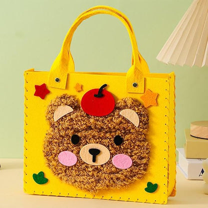 DIY Felt Handbag Craft Kit – Safe, Durable & Screen-Free Creative Activity | Fun Tote Bag Hobby & Perfect Gift for All Ages