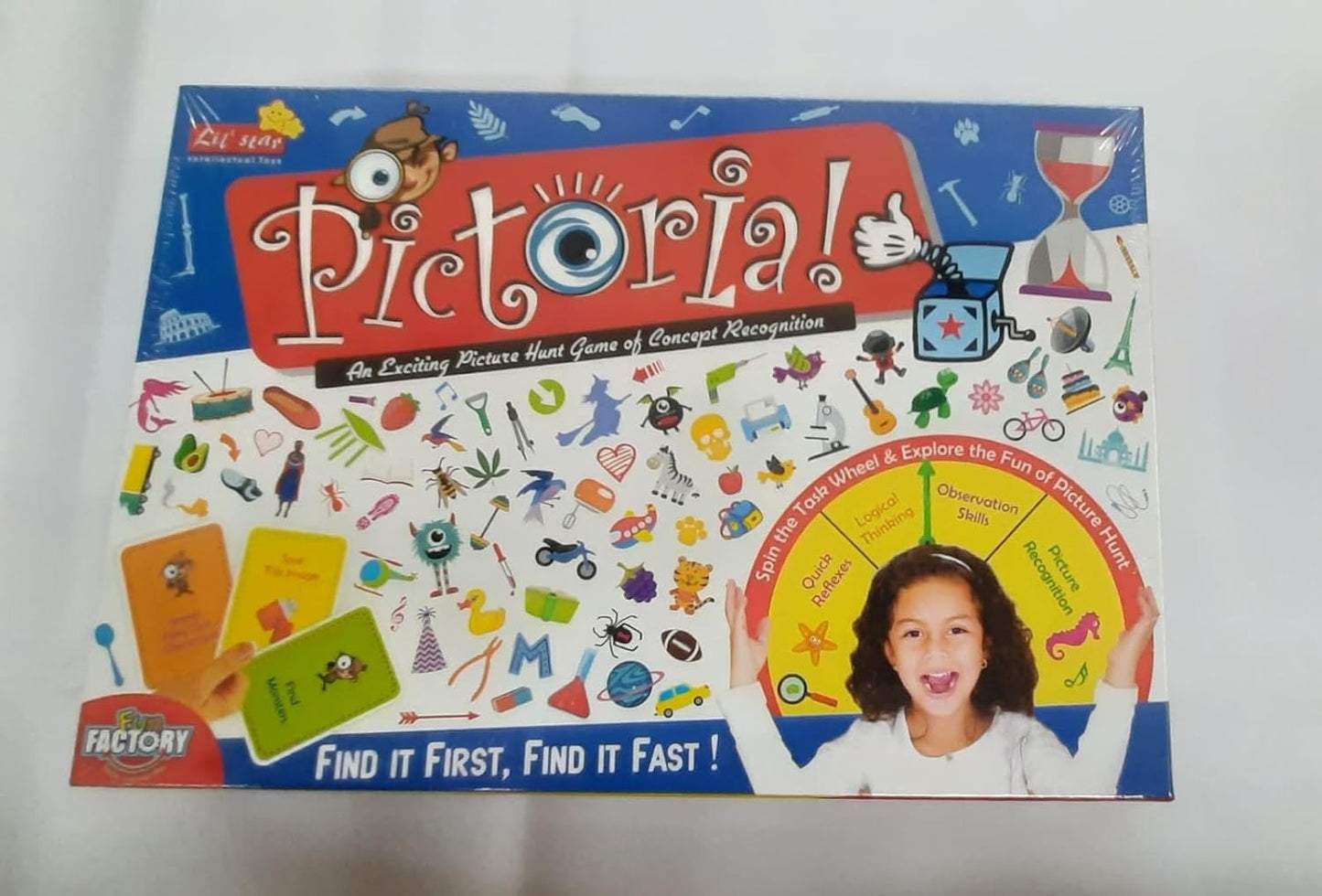 Pictorial Board Game for 6+ kids