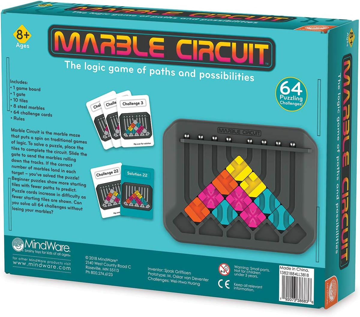 🧠 Brainora Marble Pathway Challenge Board™