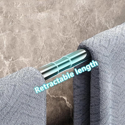 GripNest™ VacuumLock Double Towel Rack ⭐