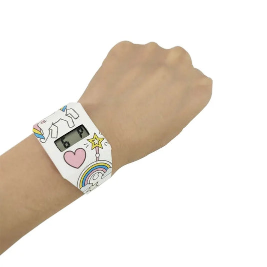 "Time to Create! DIY Paper Watch with Cute Designs & Coloring Pens"