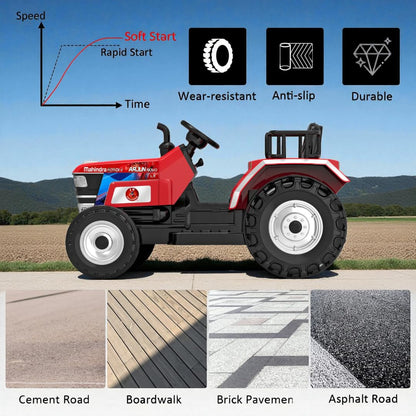 Kids 12V Electric Ride-On Tractor