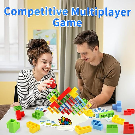 💥Balancing Tower Game for Kids & Adults 👨‍👩‍👦‍👦 Mind Game🔥