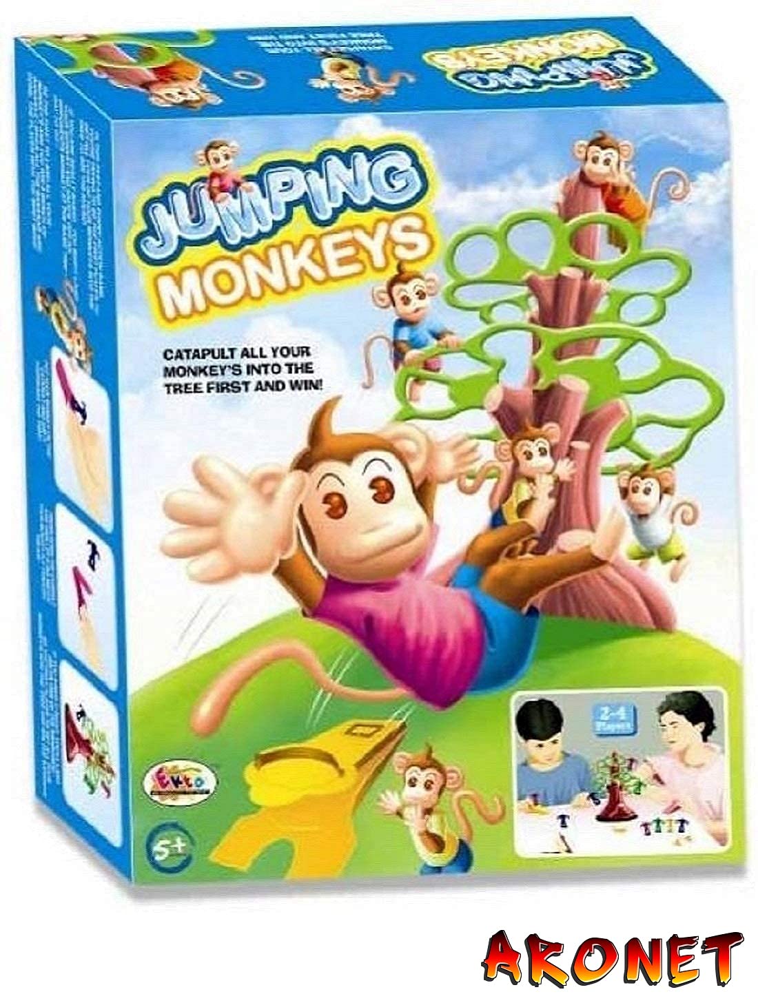 Jumping Monkeys Big Board Game Family Game