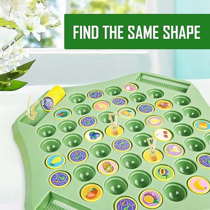 Special Flip & Match Animal Memory Game Board 4-Player Educational Puzzle Toy for Kids & Family