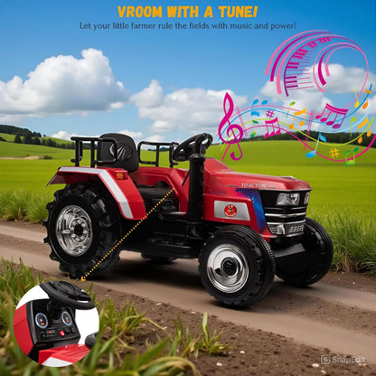 Kids 12V Electric Ride-On Tractor