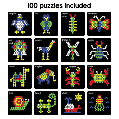 PLAY PANDA-Magnetic Circle Puzzle Set