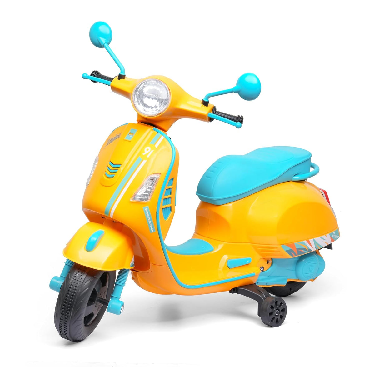 Vespa Kids Battery Operated Self Driven RideOn Scooter