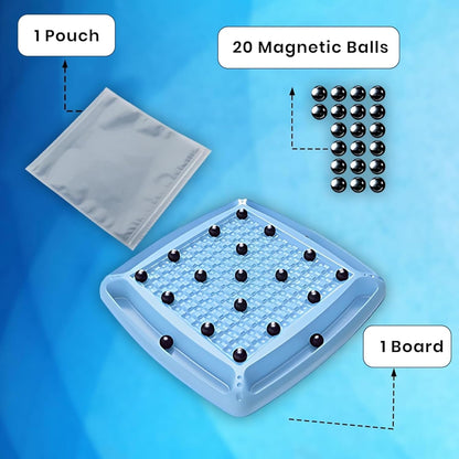 ♟️ Magnetic Battle Chess Board Game 🧲 | Strategy Fun