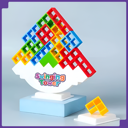 ✨Swinging Tower Game with FREE Chairs Tower Balancing Game