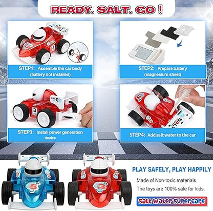 DIY STEM Salt Water Powered Car