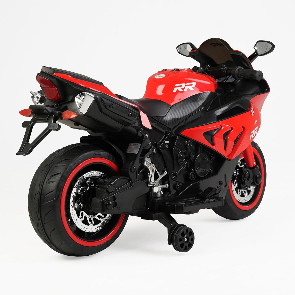 Kids Sporty Racing Style Electric Ride-On Bike