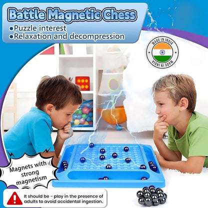 ♟️ Magnetic Battle Chess Board Game 🧲 | Strategy Fun