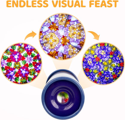 Mumma Mall - Magical Kaleidoscope Toy for Kids | Educational Visual Learning Fun (Buy 1 Get 1 FREE)