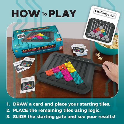 🧠 Brainora Marble Pathway Challenge Board™