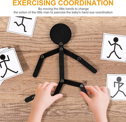 Special - Magic Stickman – Montessori Early Learning DIY Assemble Toy for Kids & Adults (Buy 1 get 1 FREE)