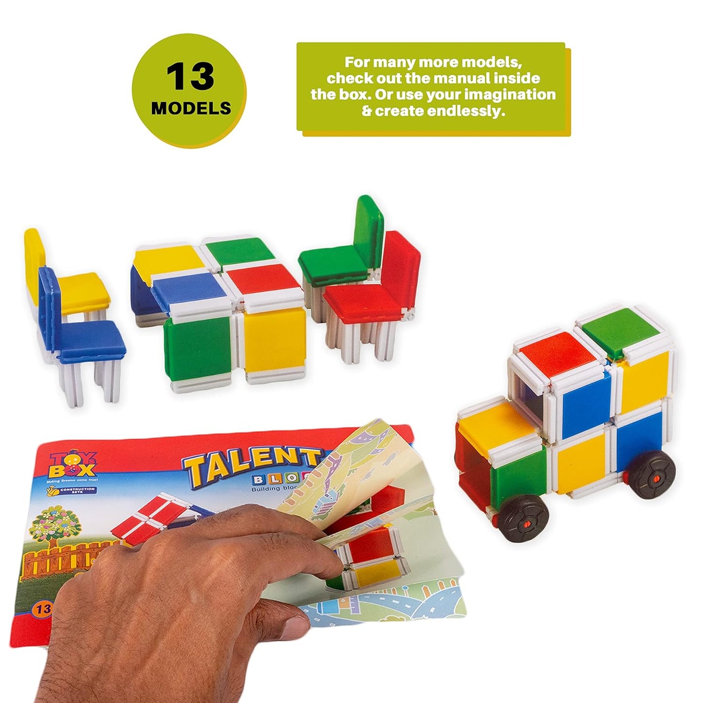 Talent Blocks Small Building Set For Kids