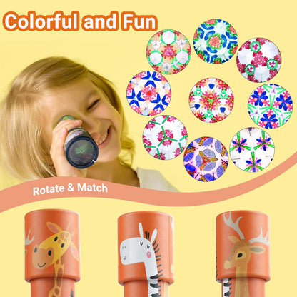 Mumma Mall - Magical Kaleidoscope Toy for Kids | Educational Visual Learning Fun (Buy 1 Get 1 FREE)