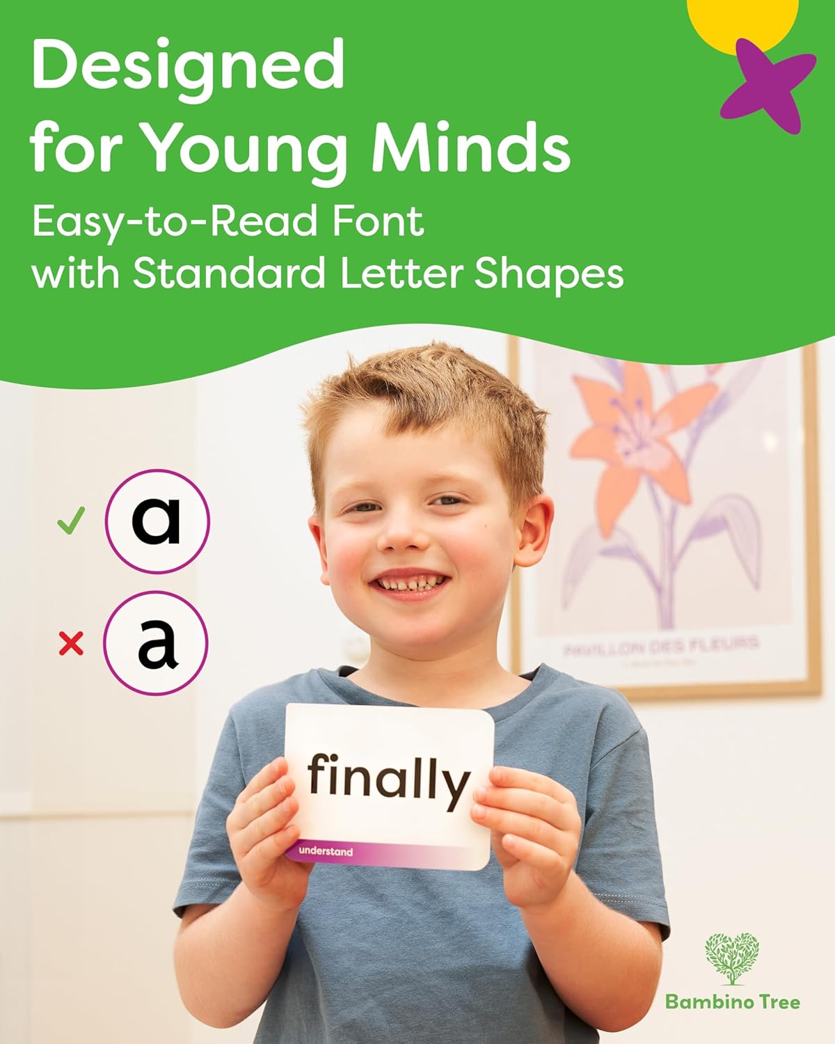 Words Flash Cards for Kids – English Reading Practice, Vocabulary Building & Early Learning Cards for Ages 3+