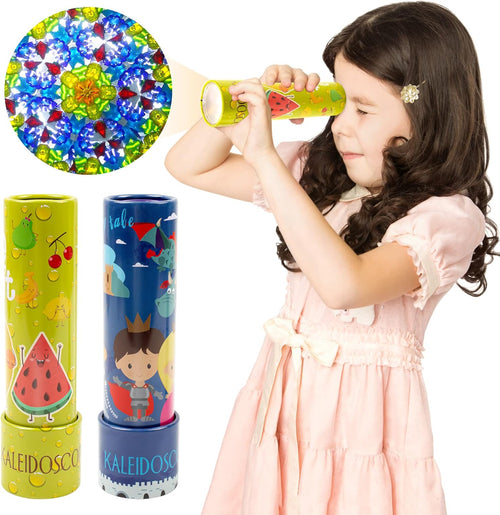 Mumma Mall - Magical Kaleidoscope Toy for Kids | Educational Visual Learning Fun (Buy 1 Get 1 FREE)