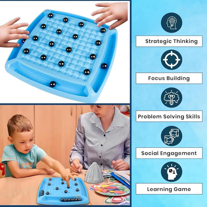 ♟️ Magnetic Battle Chess Board Game 🧲 | Strategy Fun