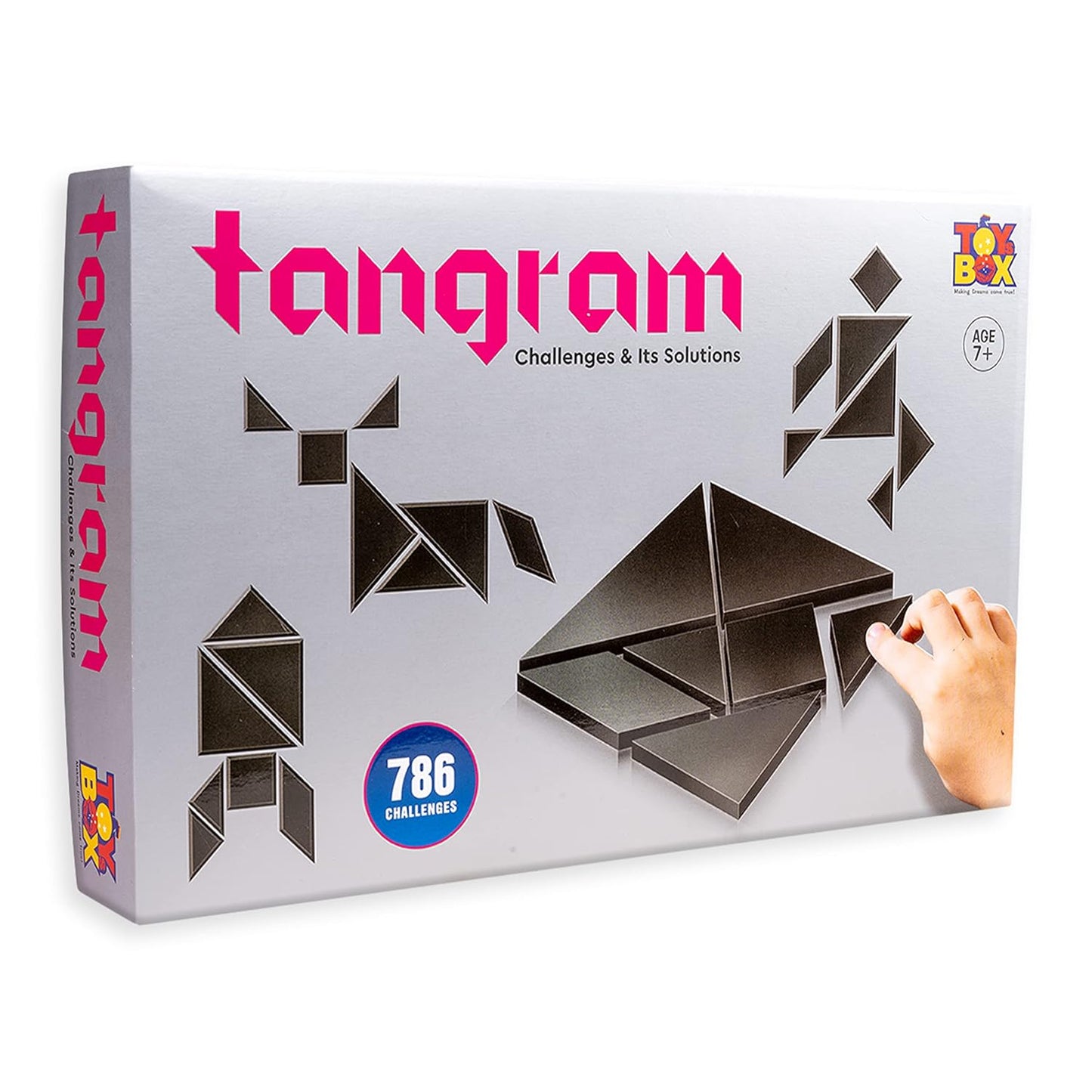 Tangram Puzzle-Educational Puzzle Game (7 Pieces & 786 Patterns)