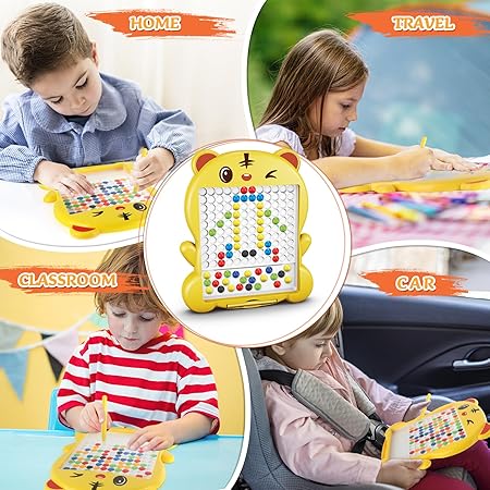 Magnetic Drawing Board – Educational Dot-to-Dot Creativity Board