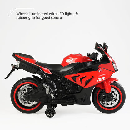 Kids Sporty Racing Style Electric Ride-On Bike