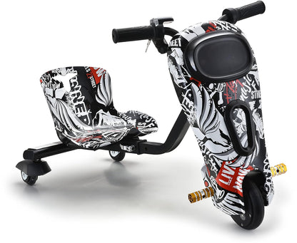 Kids Electric Drift Scooter with 360° Spin Seat