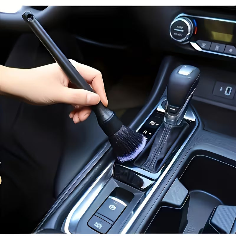 Car Dashboard Cleaning Brush Pack of 2 | Soft Bristle Dust Remover for AC Vent & Interior
