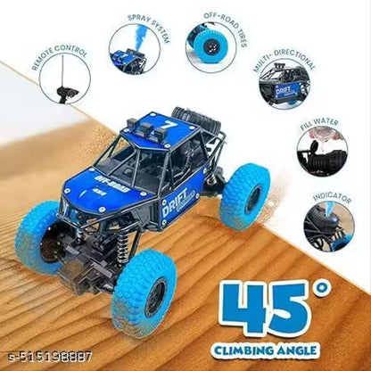 Premium Off-Road Smoke RC Monster Car for Kids 6+ & Adventure Toy Lovers – Real Smoke, LED Lights, Heavy-Duty Tyres & Rechargeable Battery