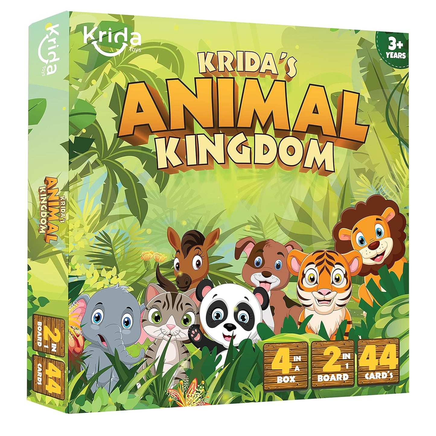 Animal Kingdom Quest: Dual Challenge Board Game