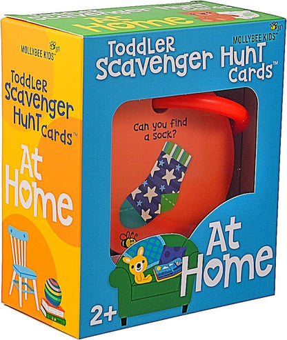 Toddler Scavenger Hunt Activity Cards | Screen-Free Learning Game for Kids