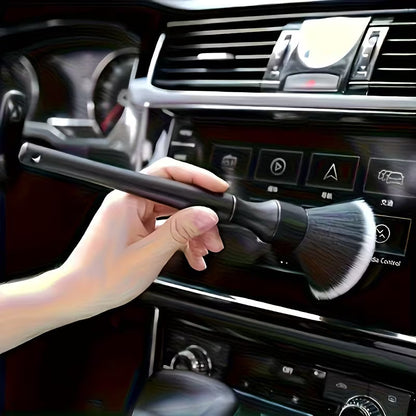 Car Dashboard Cleaning Brush Pack of 2 | Soft Bristle Dust Remover for AC Vent & Interior