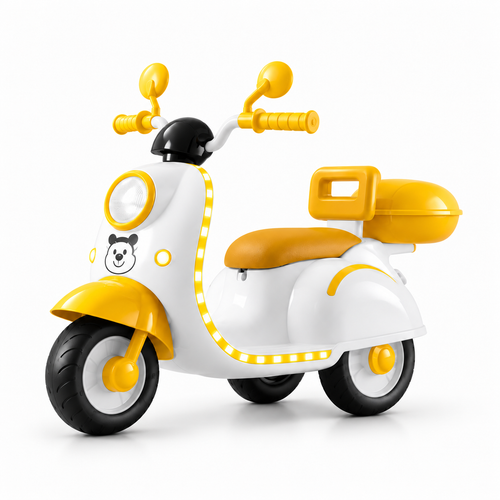 Kids Retro Electric Ride-On Scooter Destiny 618
