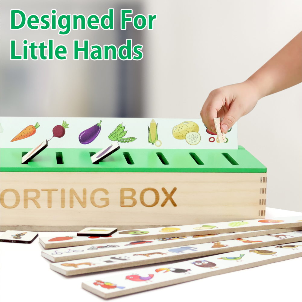 Chanak's Wooden Sorting Box For Kids