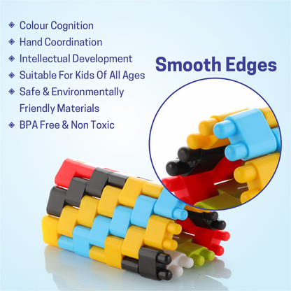 Bullet Puzzle Blocks, DIY Educational Building Blocks