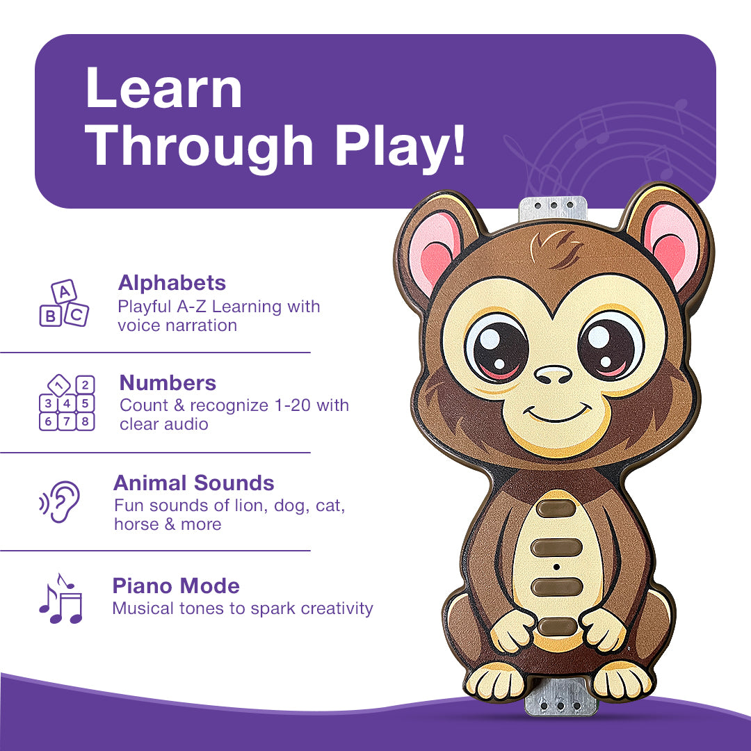Touchy Tunes Musical Toy for Kids | Human Circuit Interactive Sound & Sensory Play Game