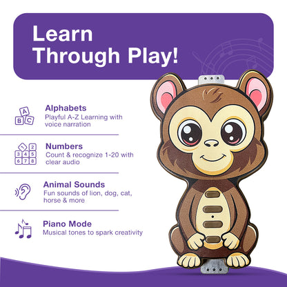 Touchy Tunes Musical Toy for Kids | Human Circuit Interactive Sound & Sensory Play Game