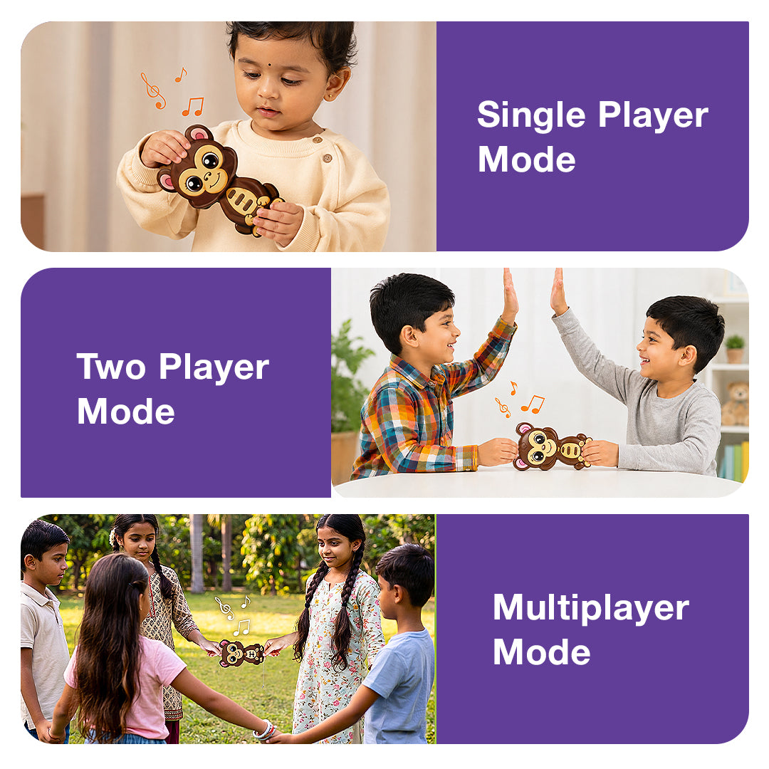 Touchy Tunes Musical Toy for Kids | Human Circuit Interactive Sound & Sensory Play Game