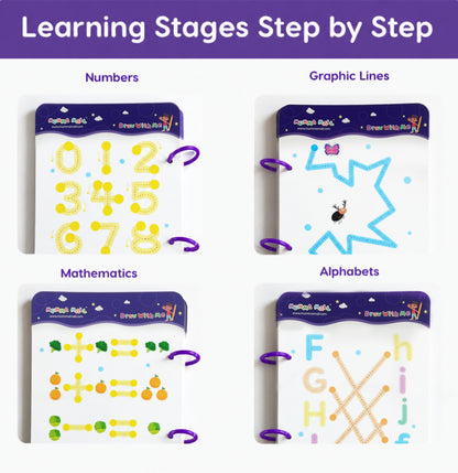 68 Pages Reusable Tracing Line book to improve HAND WRITING For kids + (FREE Learning 2000+ pages PDF worksheet for kids📚 )