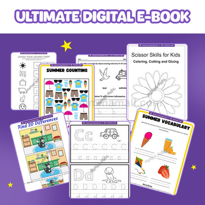 Mumma Mall - 2000+pages children's activity digital e-book 💾