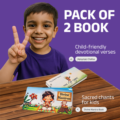 🕉️ Divine Duo: Mantra + Chalisa with Meanings in Gujarati, Hindi & English