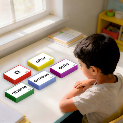 Sight Word Cards for Kids – English Reading Practice, Vocabulary Building & Early Learning Cards for Ages 3+